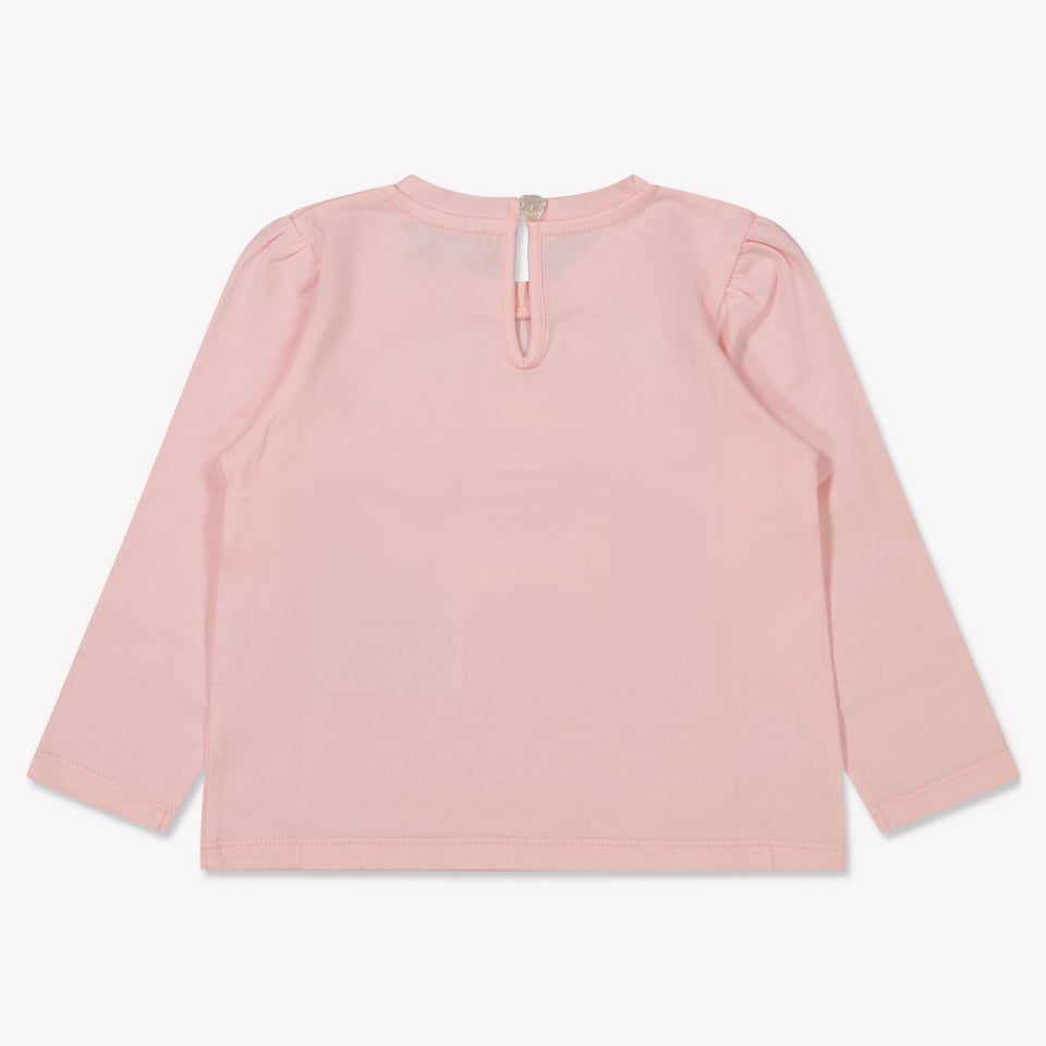 Moschino Baby Girls T-Shirt  Light Pink