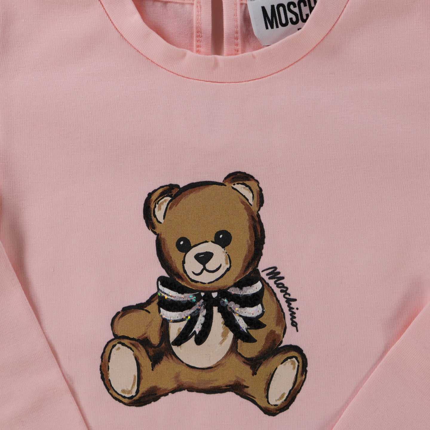 Moschino Baby Girls T-Shirt  Light Pink