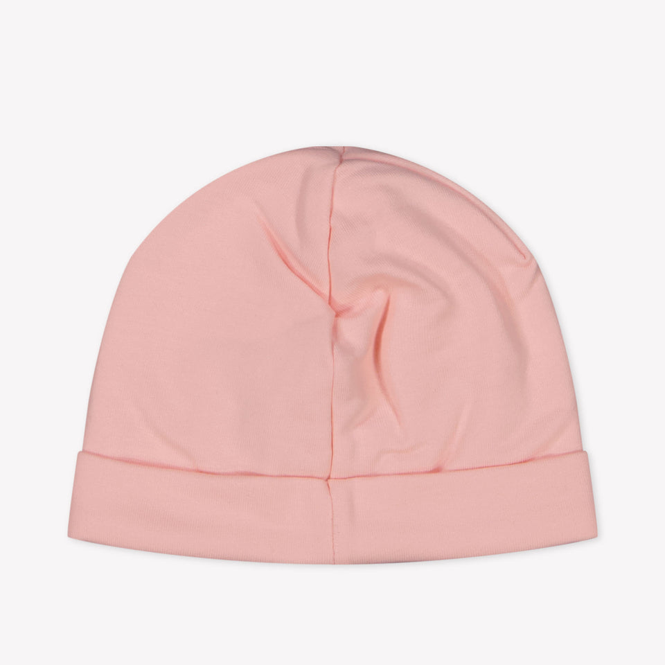 Moschino Baby Unisex Muts In Licht Roze