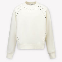 MSGM Kids Girls Sweater Offwhite