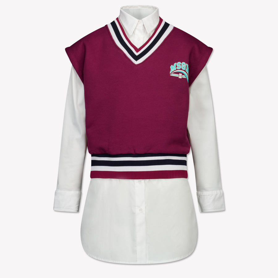 MSGM Kinder Meisjes Tuniek in Bordeaux