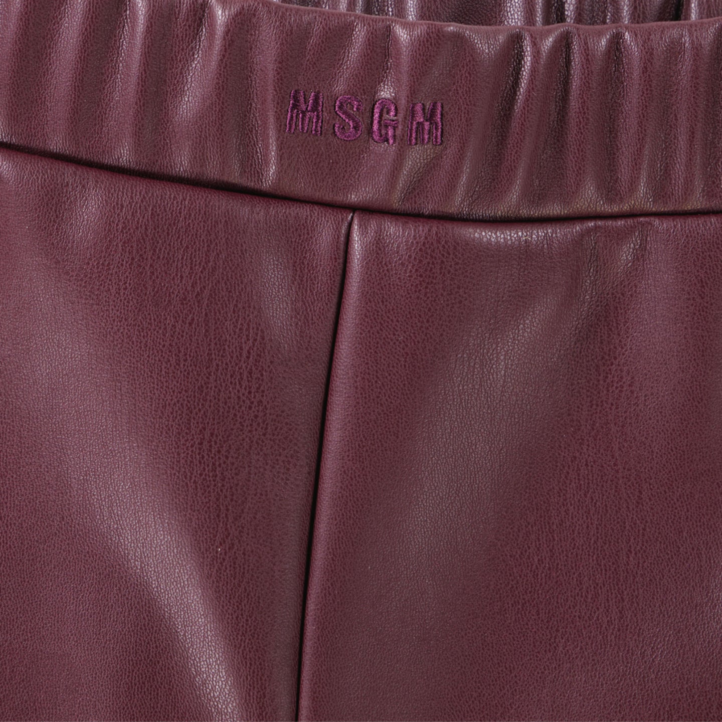MSGM Kinder Meisjes Legging In Bordeaux
