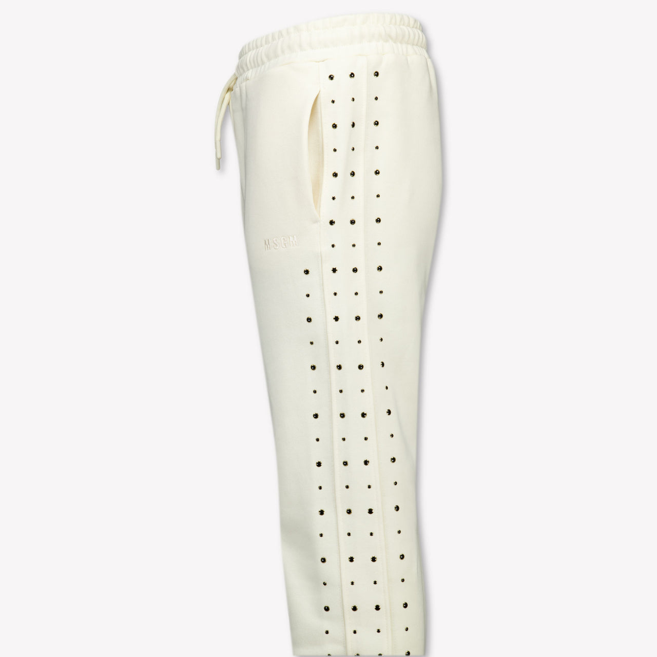 MSGM Kids Girls  Pants Offwhite