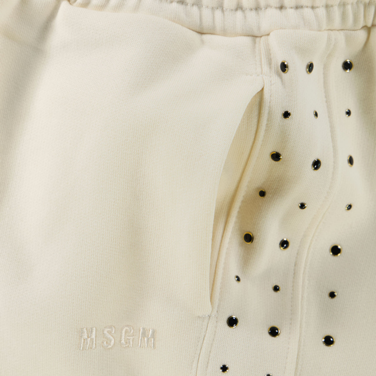 MSGM Kids Girls  Pants Offwhite