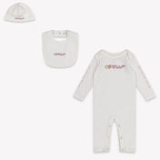 Off-White Baby Girls Playsuit  White