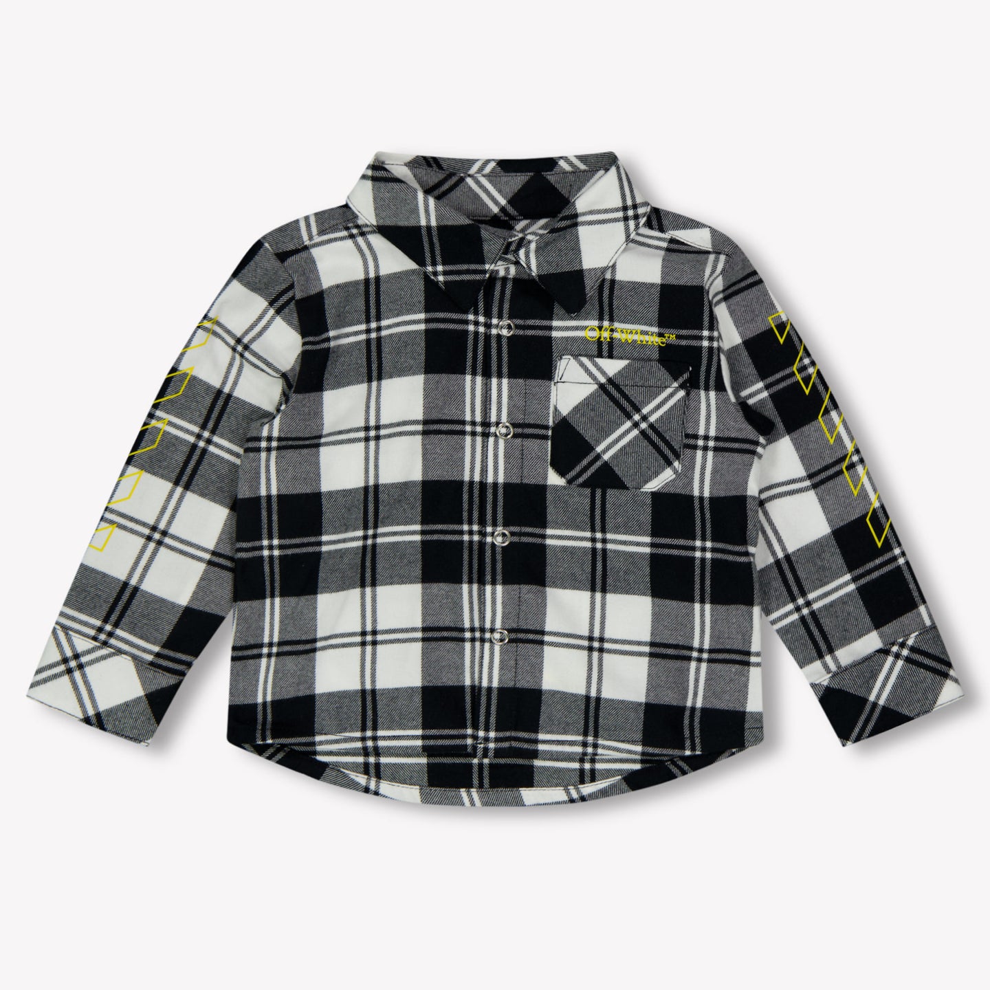 Off-White Baby Jongens Blouse In Zwart