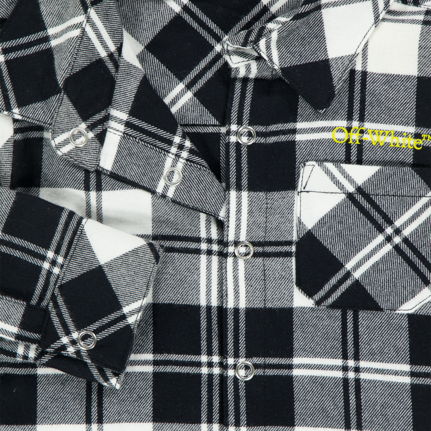Off-White Baby Jongens Blouse In Zwart
