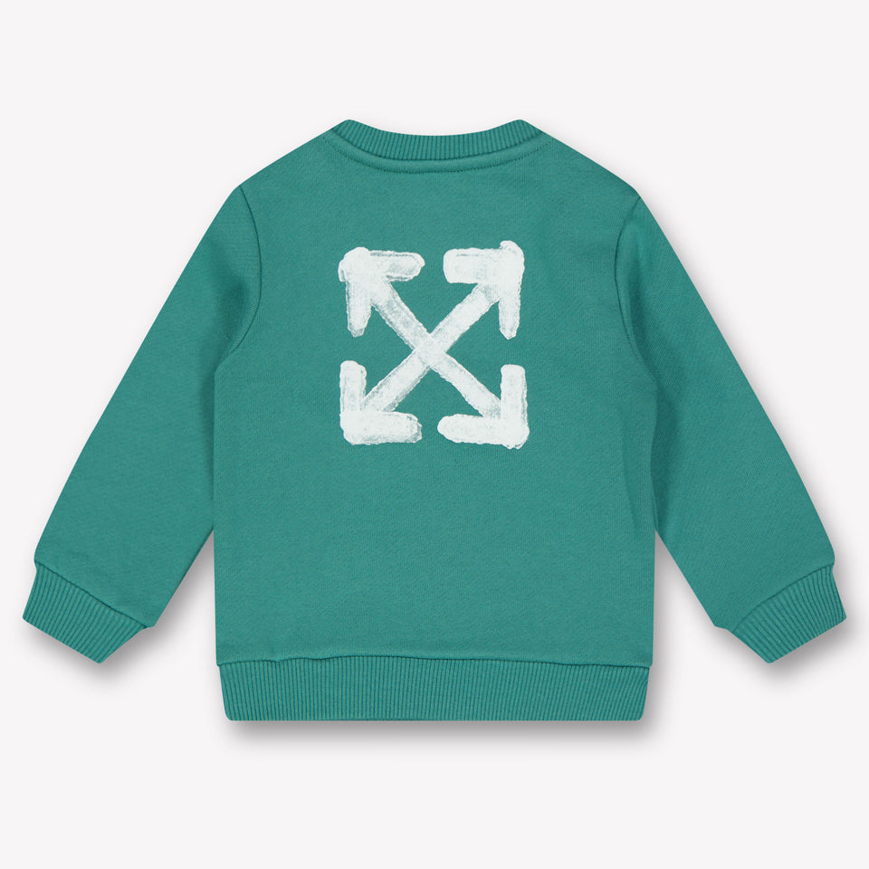 Off-White Baby Boys Sweater  Green