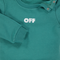 Off-White Baby Boys Sweater  Green