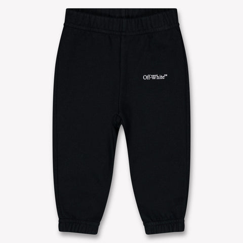 Off-White Baby Jongens Broek In Zwart
