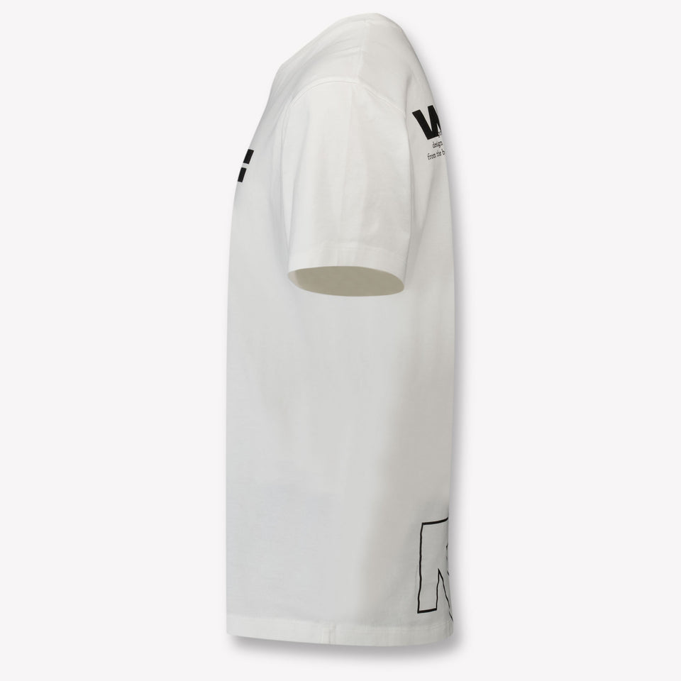 Off-White Kids Boys  T-Shirt White