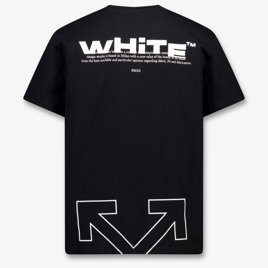 Off-White Kids Boys  T-Shirt Black