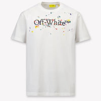 Off-White Kids Boys  T-Shirt White