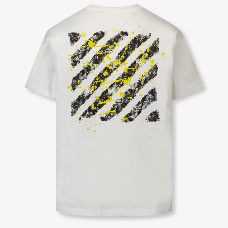 Off-White Kids Boys  T-Shirt White