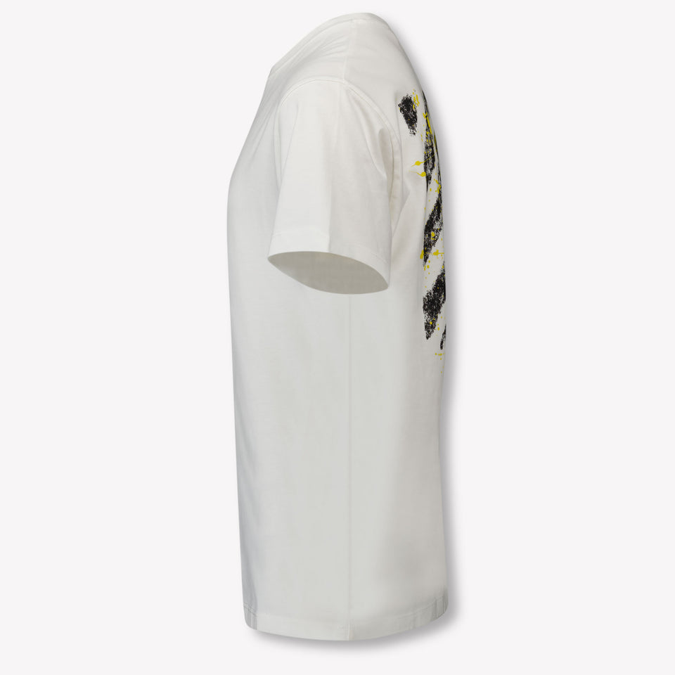 Off-White Kids Boys  T-Shirt White