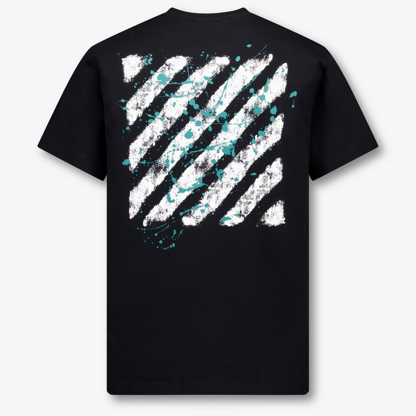 Off-White Kids Boys  T-Shirt Black
