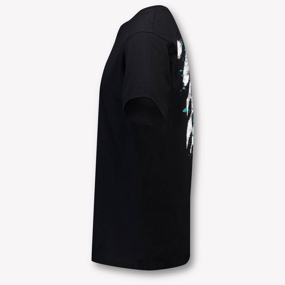 Off-White Kids Boys  T-Shirt Black
