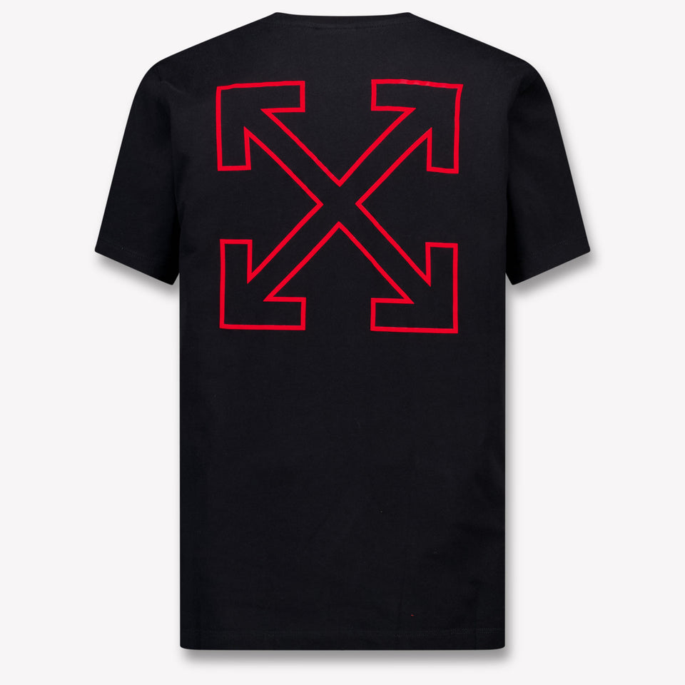 Off-White Kids Boys  T-Shirt Black
