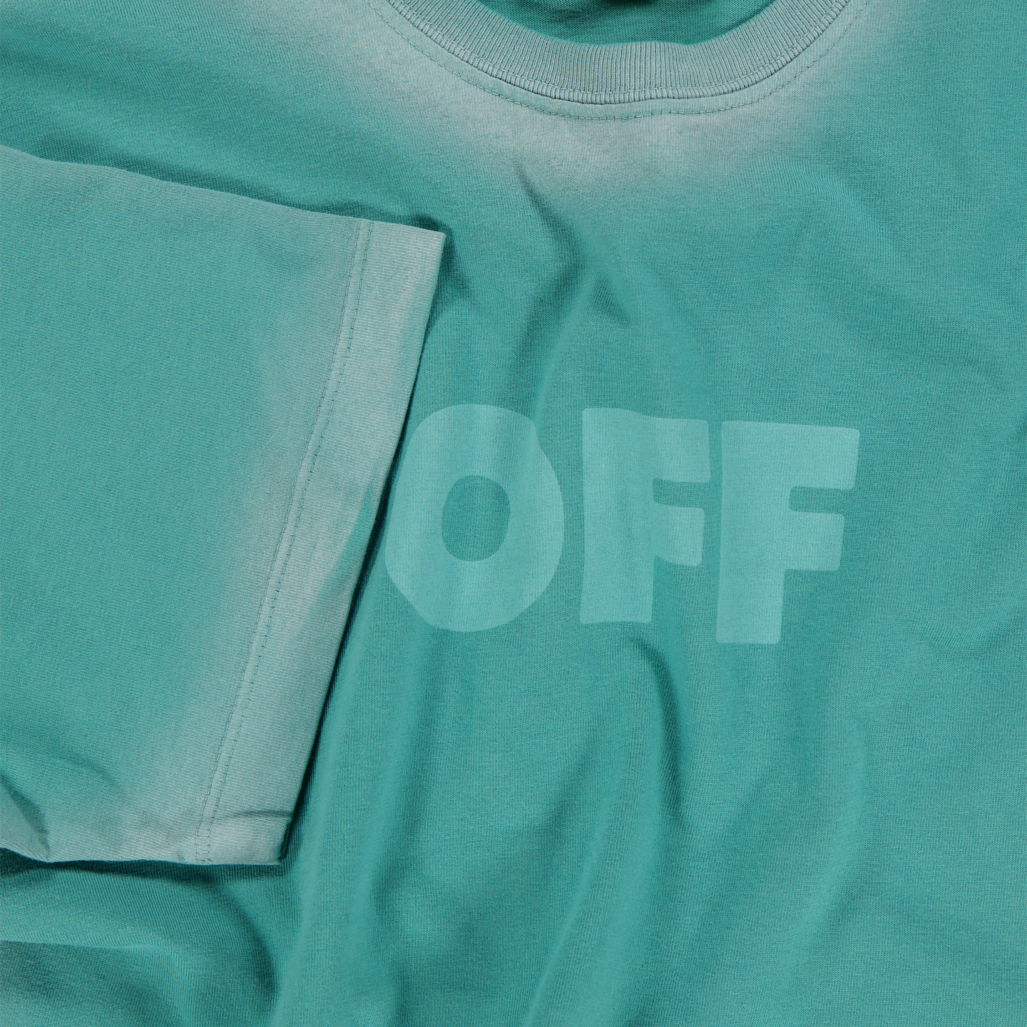 Off-White Kids Boys  T-Shirt Green