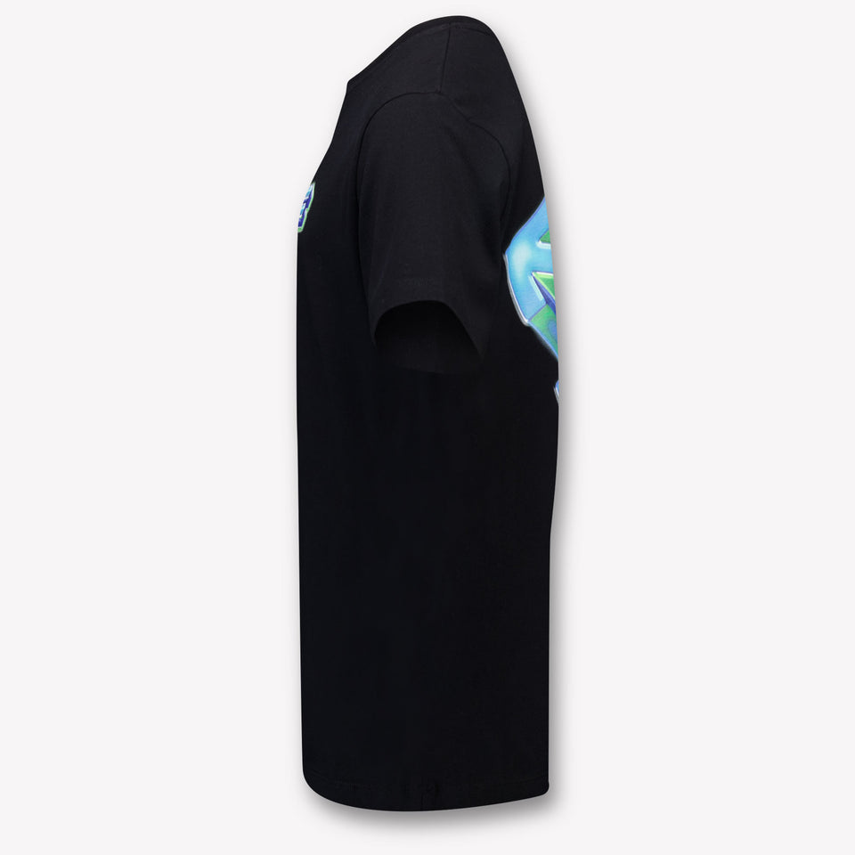 Off-White Kids Boys  T-Shirt Black