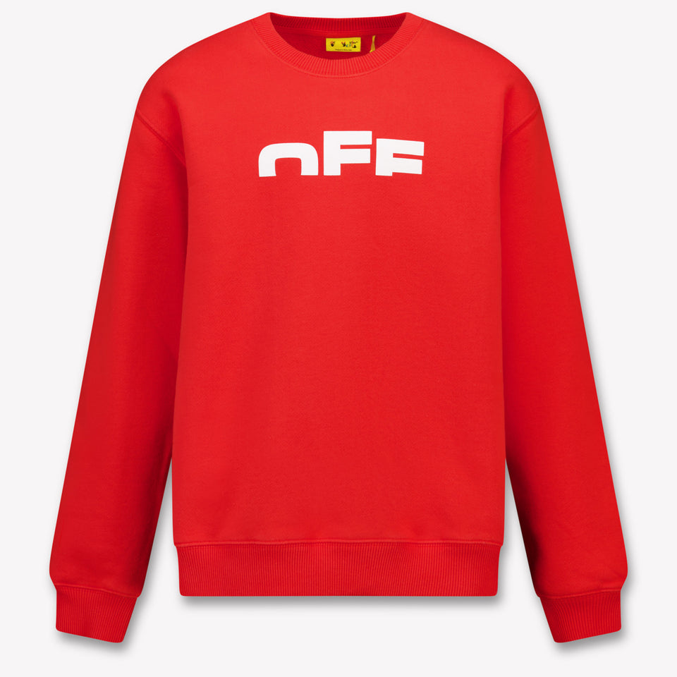 Off-White Kids Boys Sweater  Red