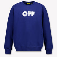 Off-White Kinder Jongens Trui In Blauw