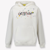 Off-White Kinder Jongens Trui In Wit