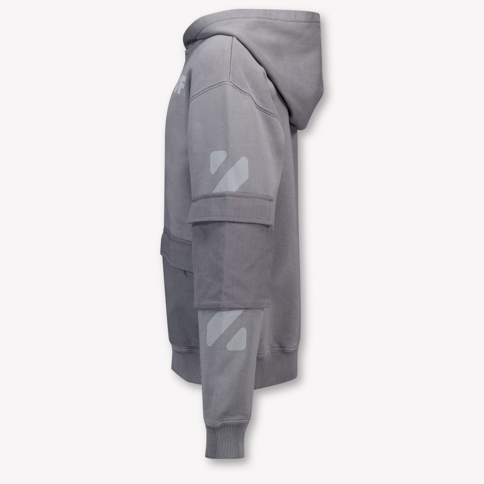 Off-White Kids Boys Vest  Dark Gray