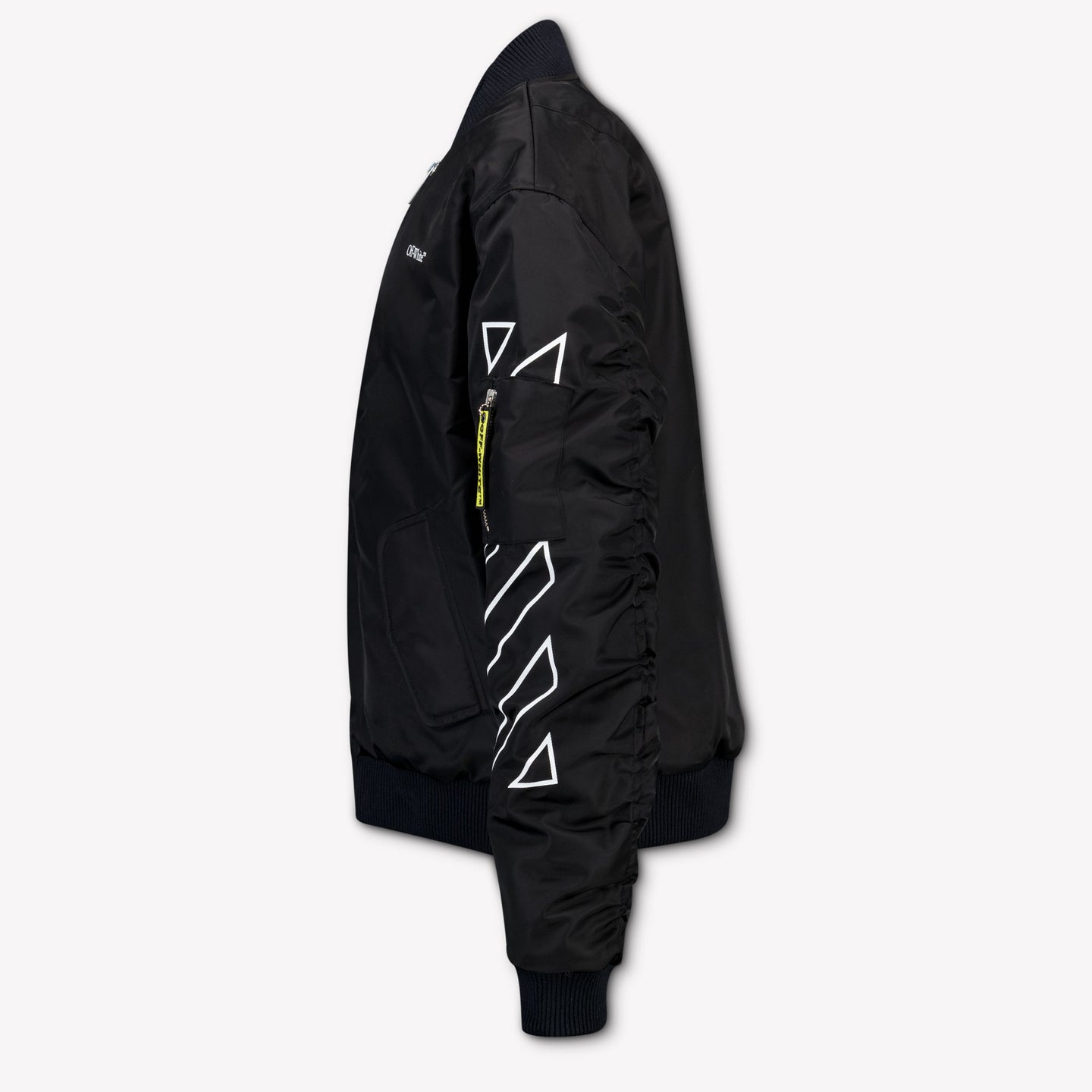Off-White Kinder Jongens Winterjas In Zwart