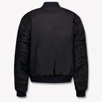 Off-White Kids Boys Winter Jacket  Black