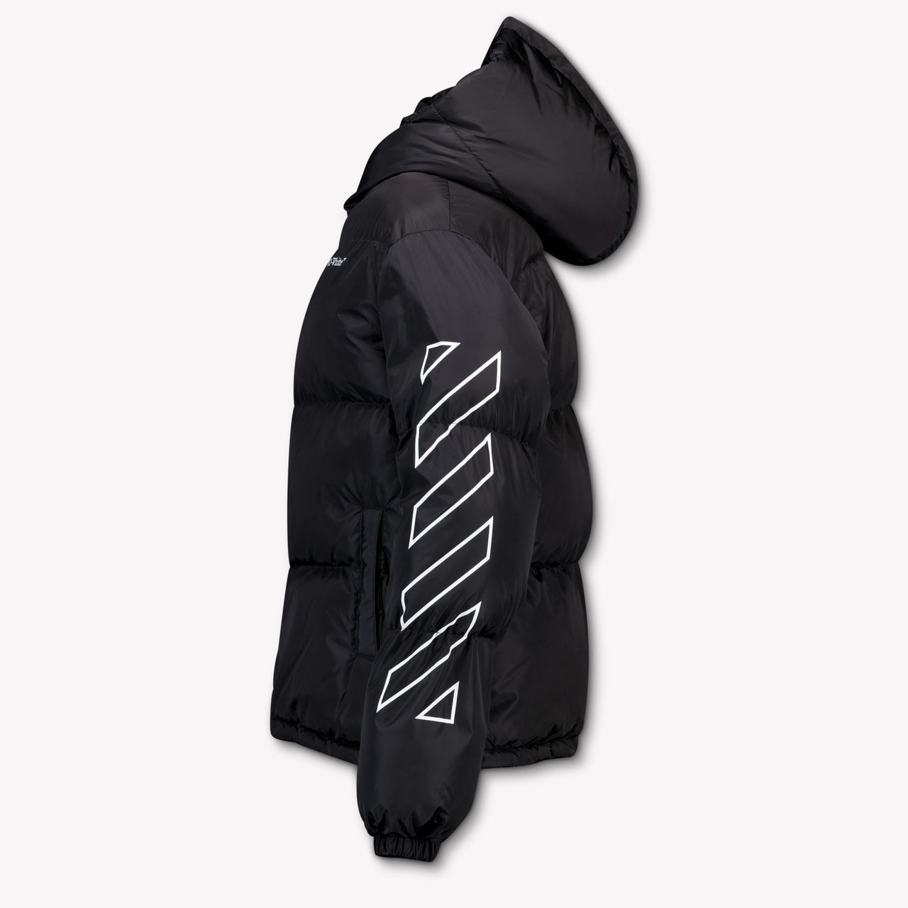 Off-White Kids Boys Winter Jacket  Black