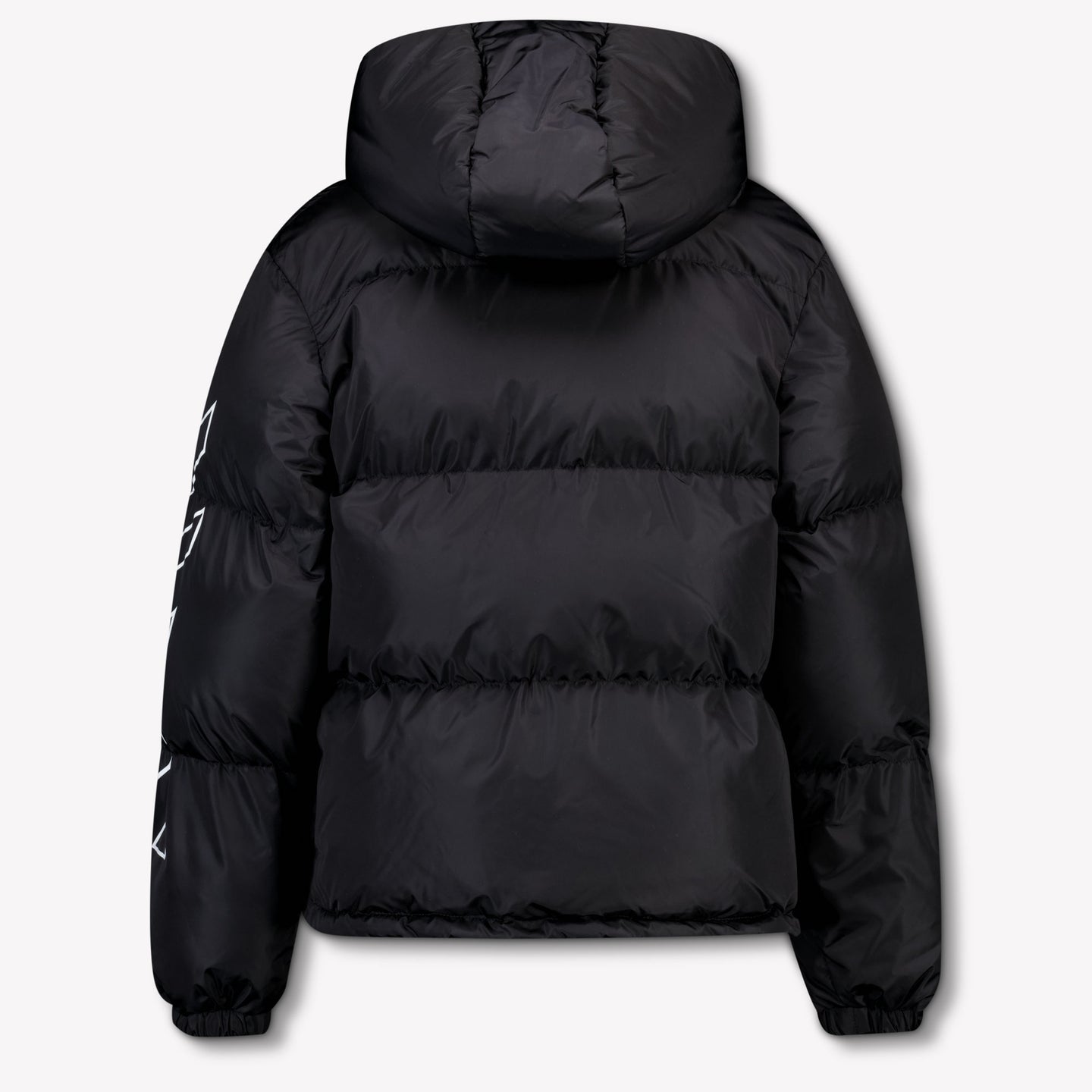 Off-White Kinder Jongens Winterjas In Zwart