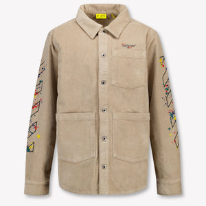 Off-White Kids Boys Vest  Beige