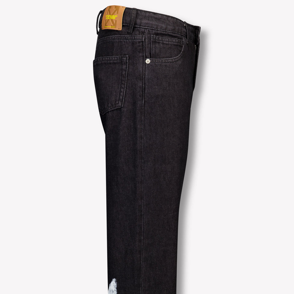 Off-White Kids Boys Jeans  Black
