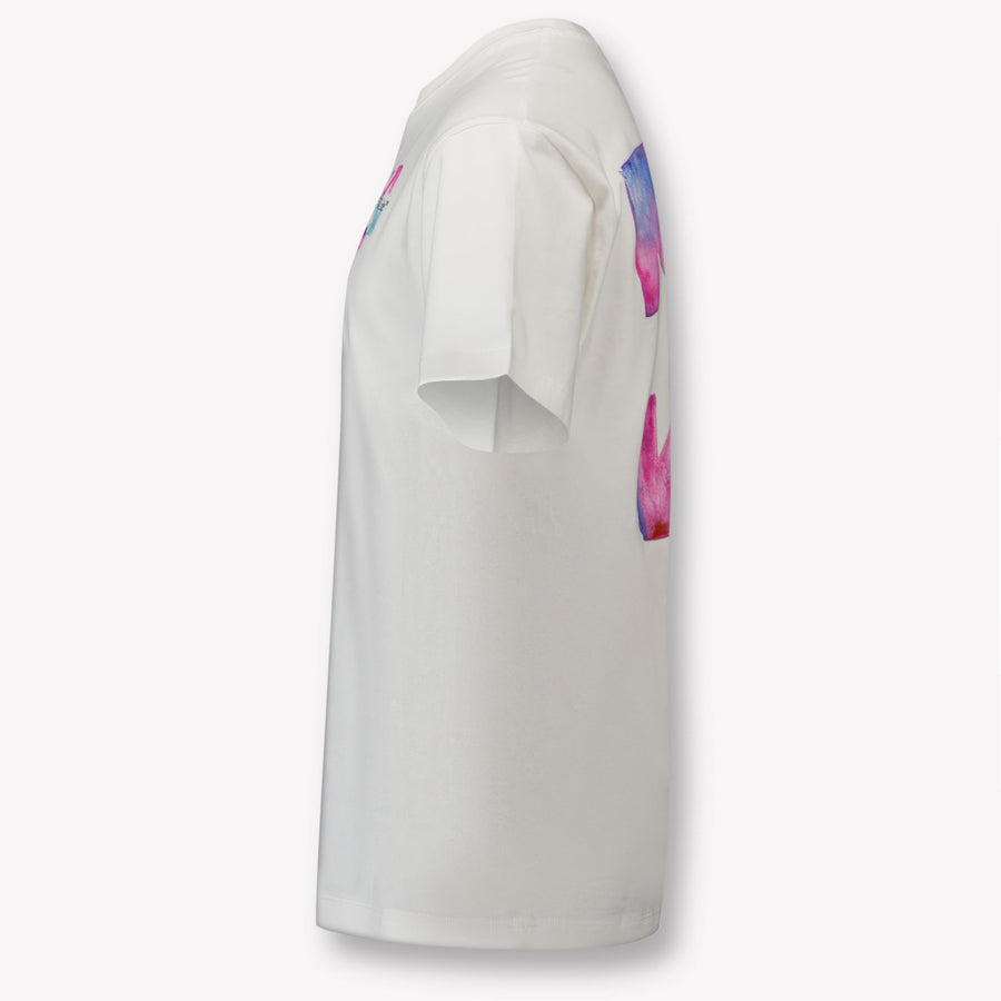 Off-White Kinder Meisjes T-Shirt In Wit