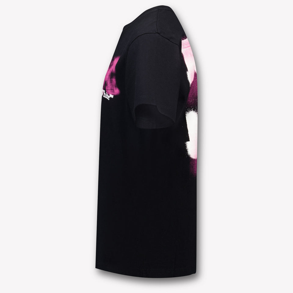 Off-White Kids Girls  T-Shirt Black
