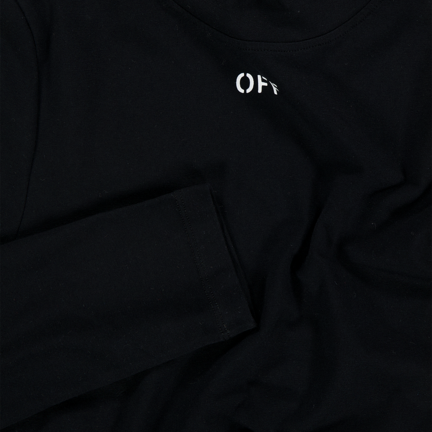 Off-White Kinder Meisjes T-Shirt In Zwart