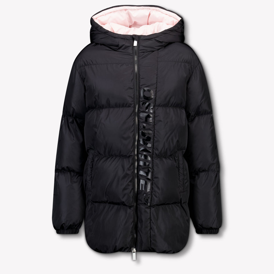 Off-White Kinder Meisjes Winterjas In Zwart