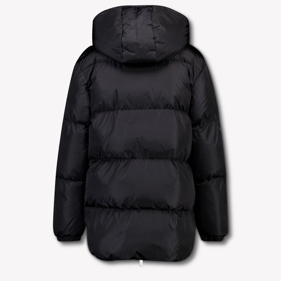 Off-White Kinder Meisjes Winterjas In Zwart