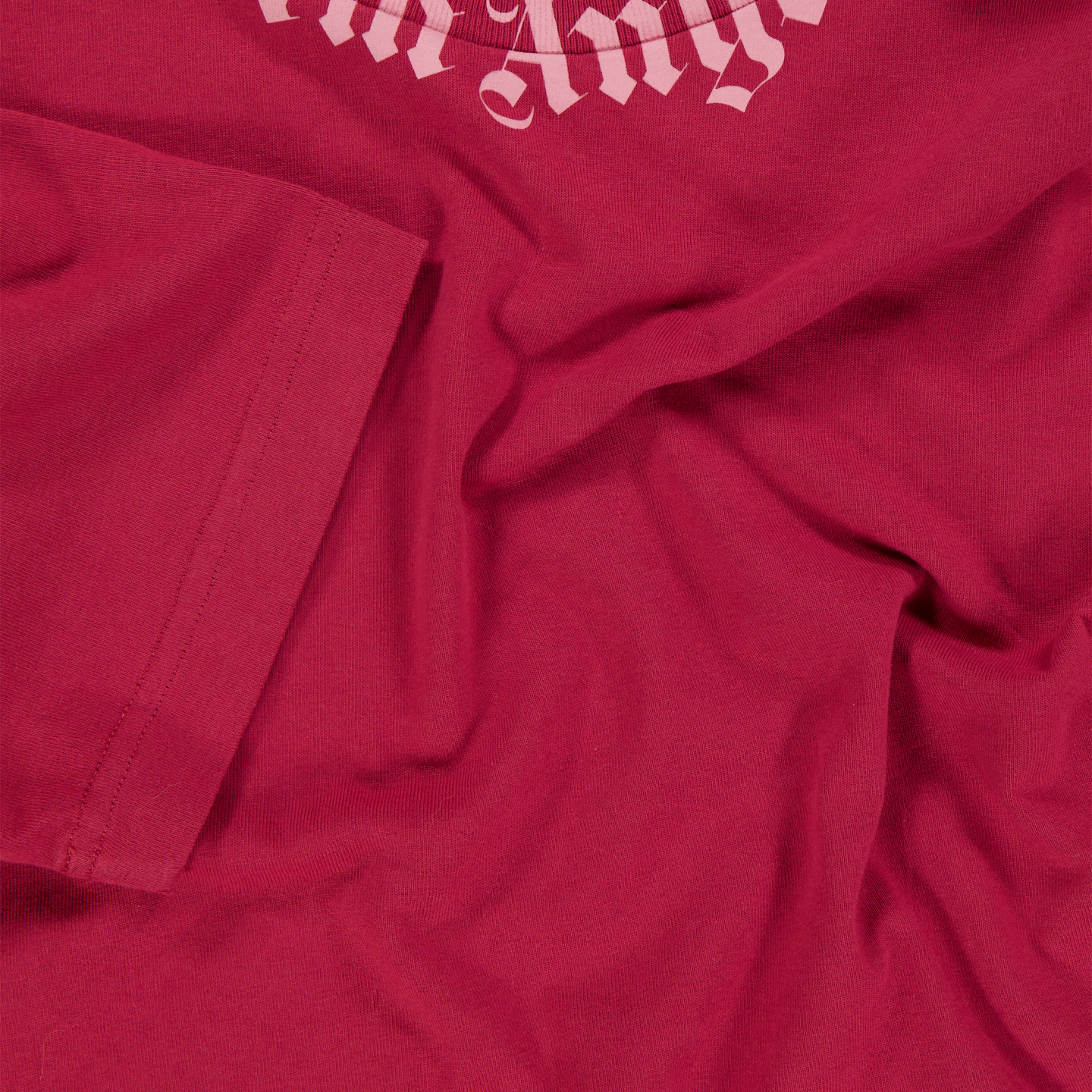 Palm Angels Kinder Meisjes T-Shirt In Bordeaux