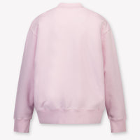 Palm Angels Kids Girls Sweater Light Pink