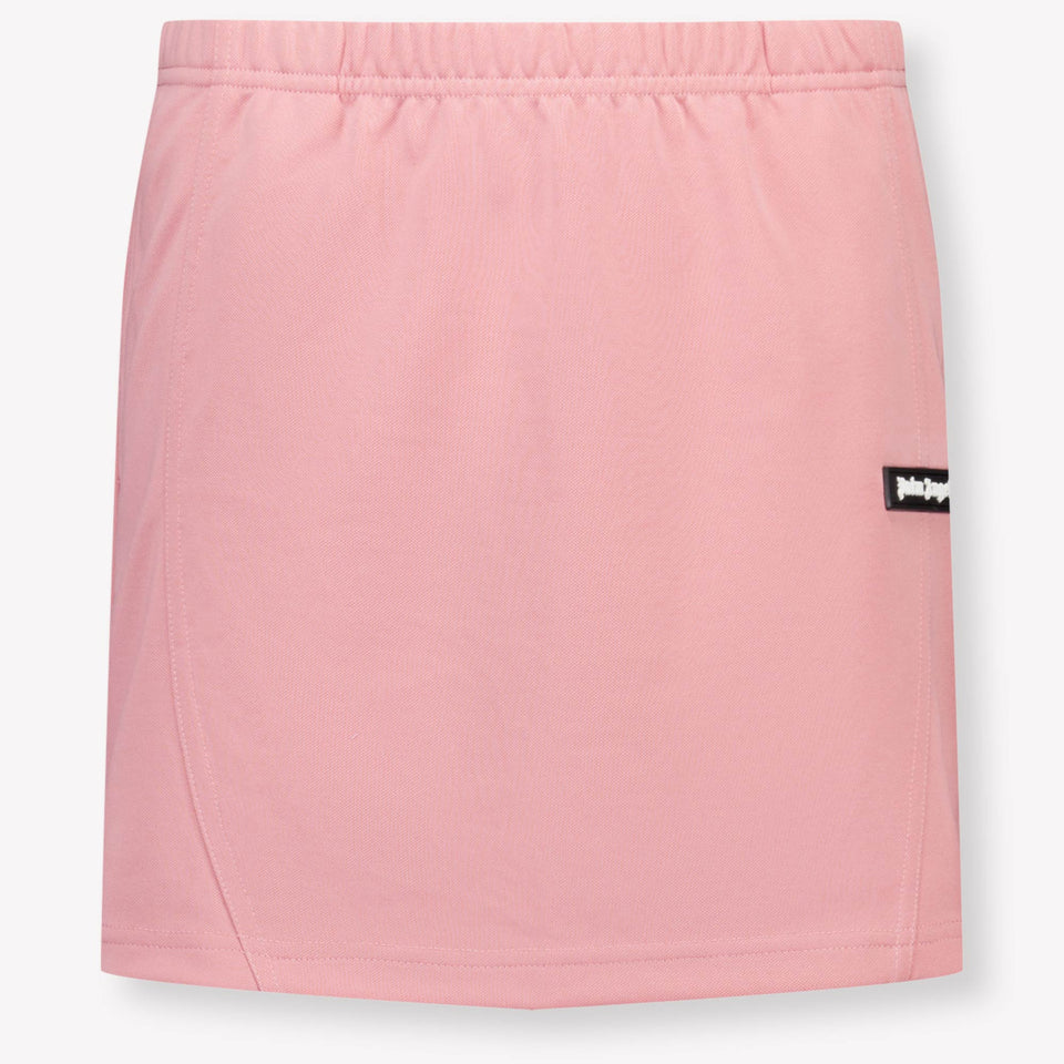 Palm Angels Kids Girls Skirt Old Pink