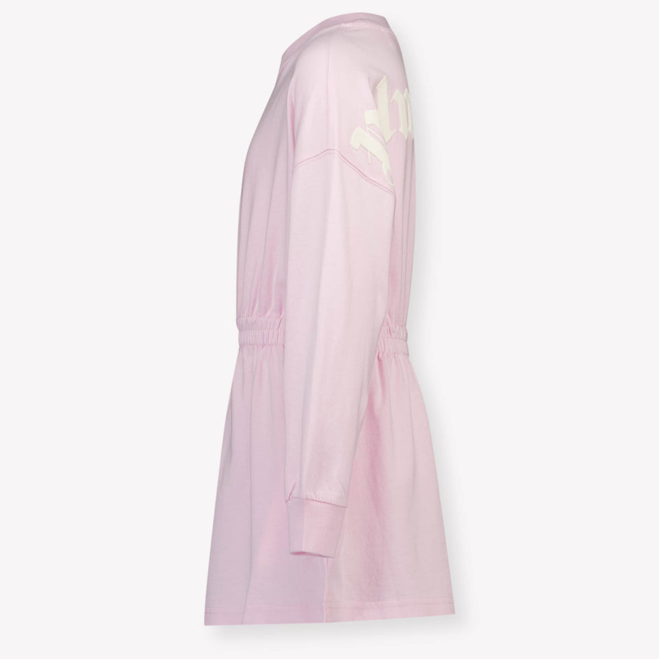 Palm Angels Kinder Meisjes Jurk In Licht Roze
