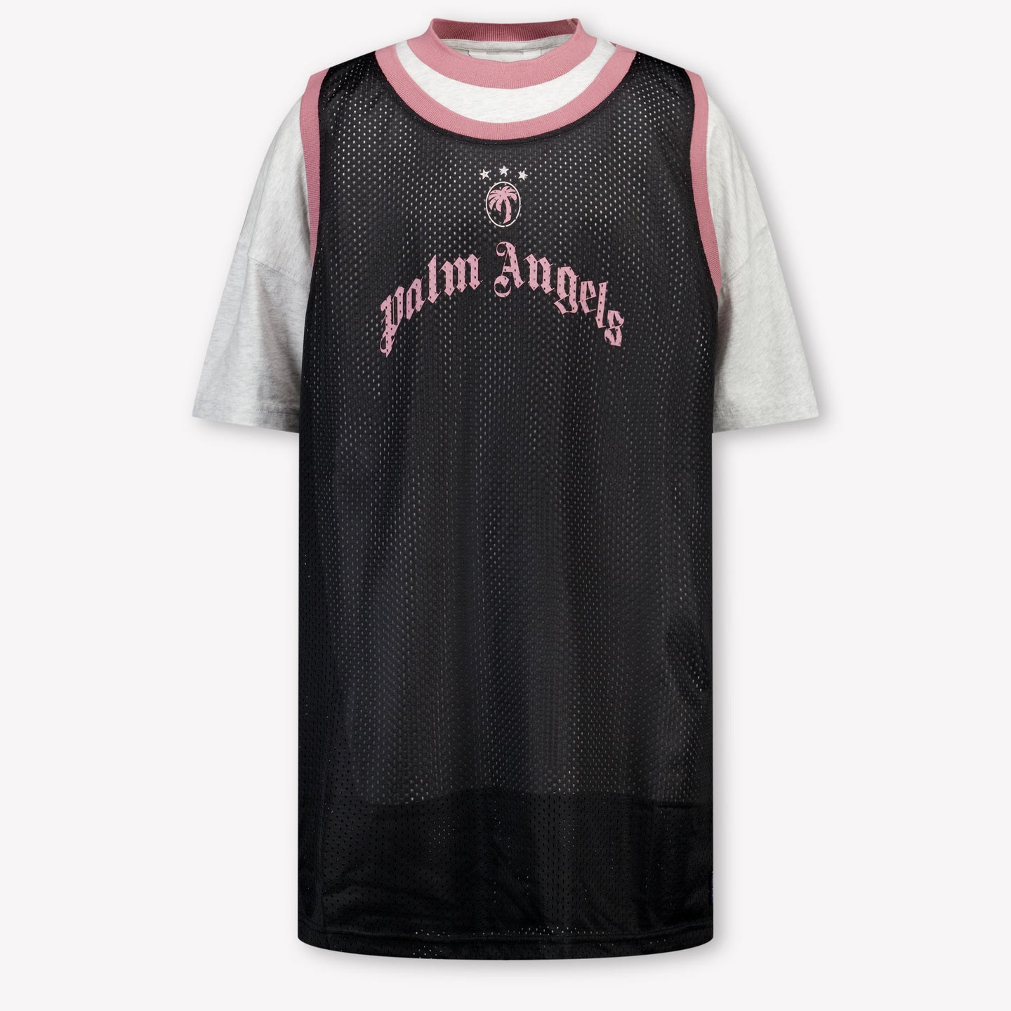 Palm Angels Kids Girls Dress Black