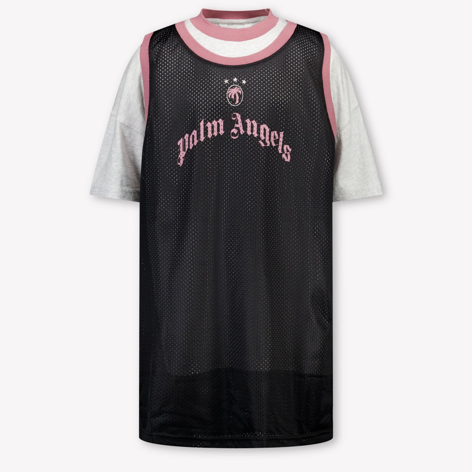Palm Angels Kids Girls Dress Black