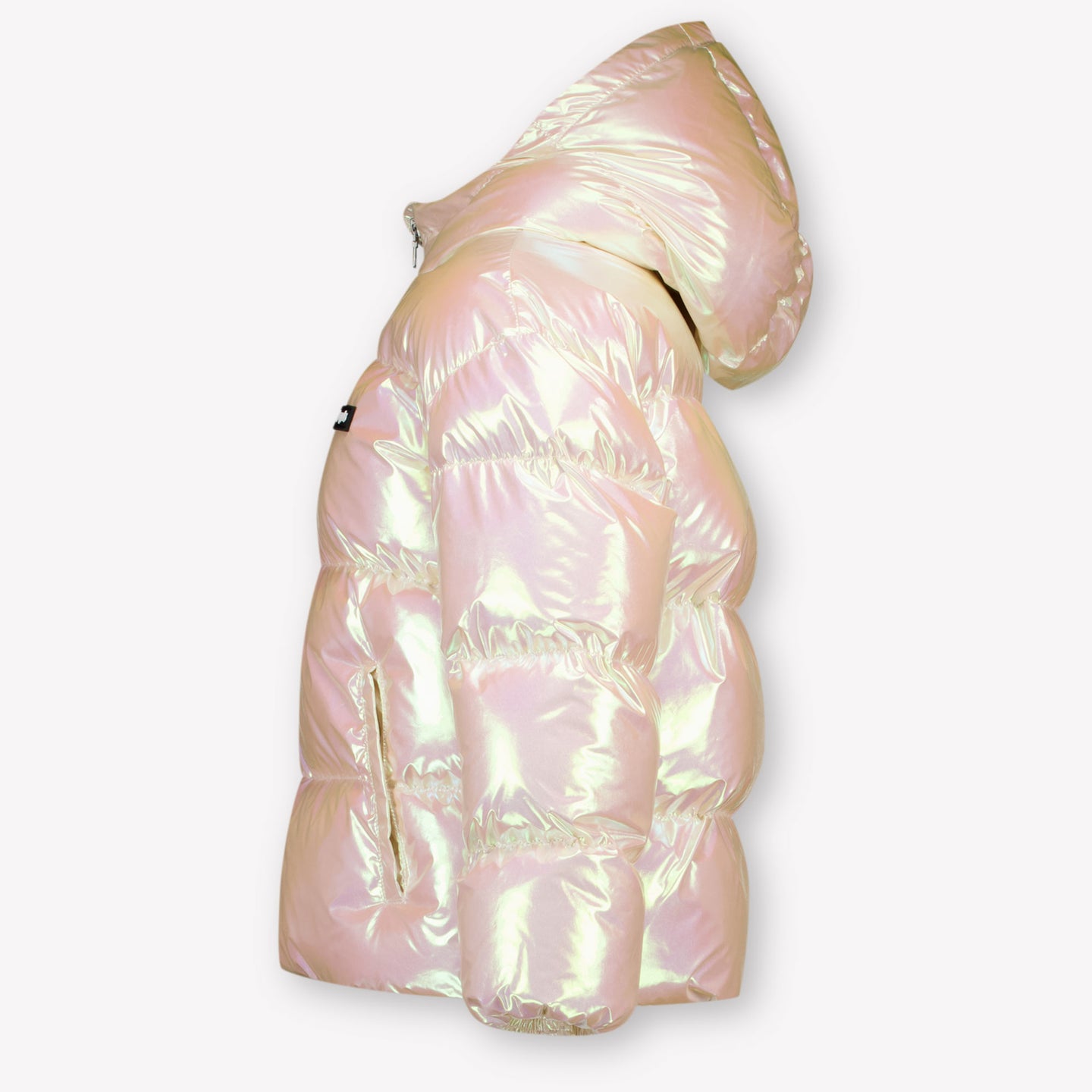 Palm Angels Kids Girls Winter Coat  Light Pink