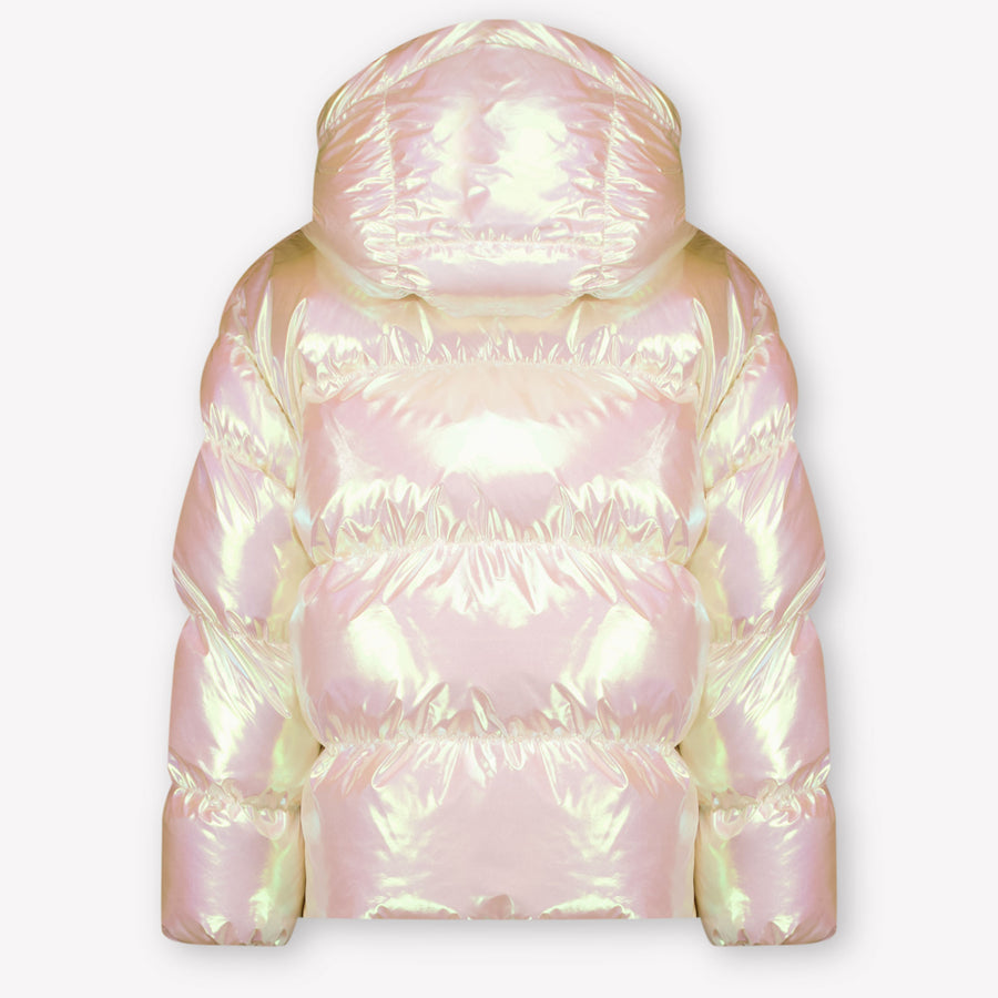 Palm Angels Kids Girls Winter Coat  Light Pink