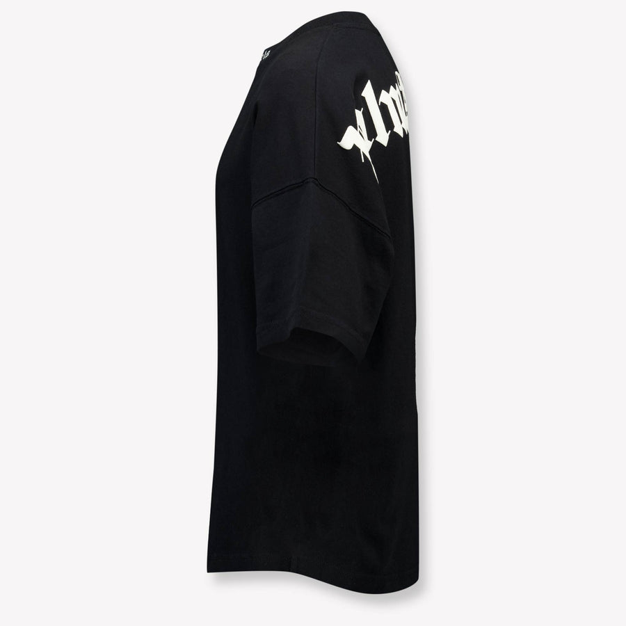Palm Angels Kids Boys  T-Shirt Black