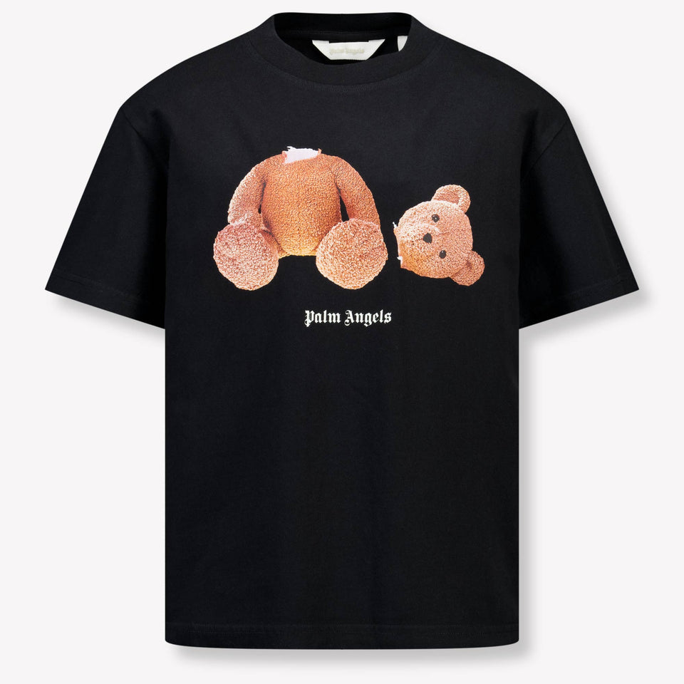 Palm Angels Kids Boys  T-Shirt Black