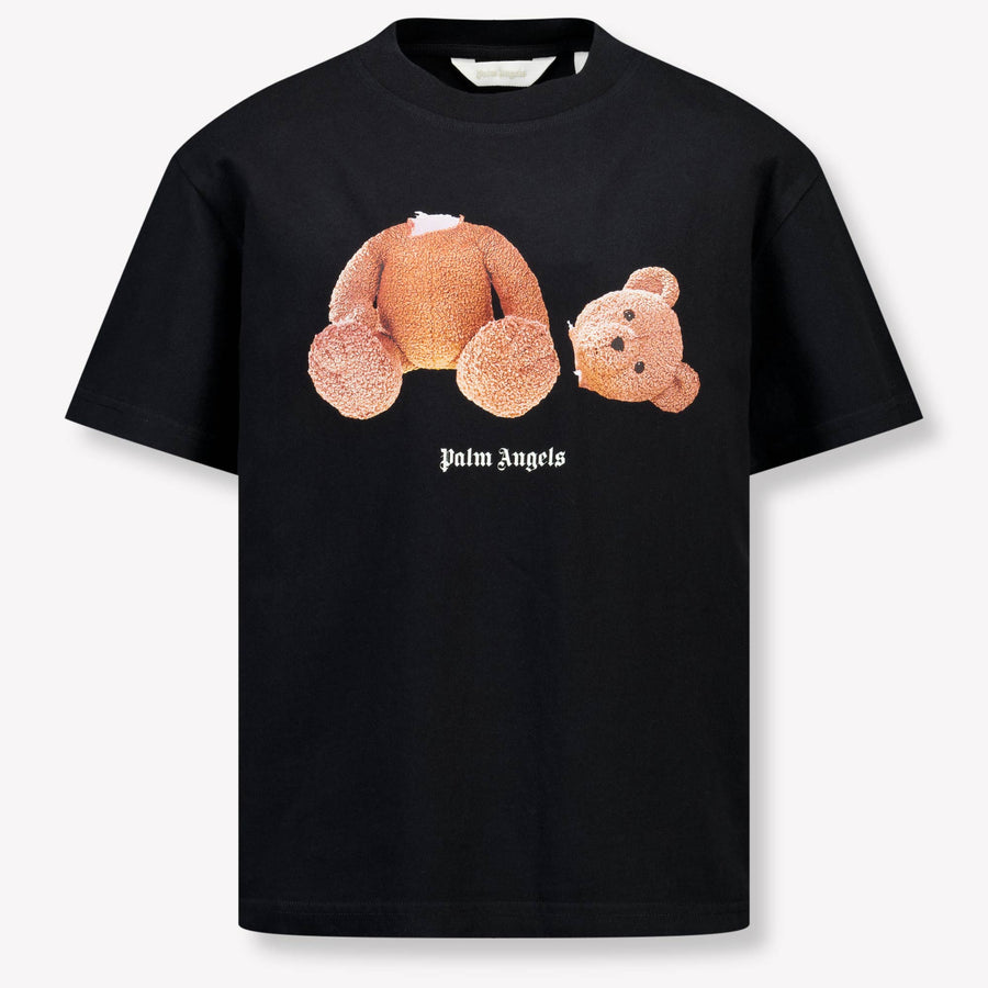 Palm Angels Kids Boys  T-Shirt Black